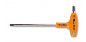 CHIAVI MASCHIO ESAGONALE PIEGATE A 110° CON ESTREMITA' SFERICA CROMATE MM 10 ART. 96BPA