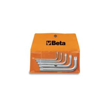 SERIE DI 5 CHIAVI MASCHIO PIEGATE A PROFILO XZN® CROMATE ART. 98XZN/B5   
