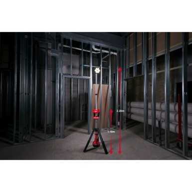 FARO LED TRUEVIEW M18 SAL-O CON TREPPIEDE, SOLO CORPO MACCHINA