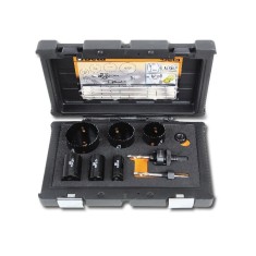 ASSORTIMENTO DI 6 SEGHE A TAZZA ED ACCESSORI PER ELETTRICISTI ART. 450/C9   