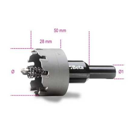 FRESE A TAZZA CON INSERTI IN METALLO DURO MM 24 ART. 452   