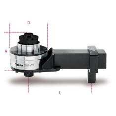 MOLTIPLICATORE DI COPPIA RAPPORTO 25:1 CON DISPOSITIVO ANTIRITORNO ART. 565/5R   