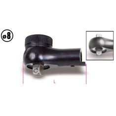 CRICCHETTI REVERSIBILI PER BARRE DINAMOMETRICHE 604B/5 E 604B/10 ART. 611   