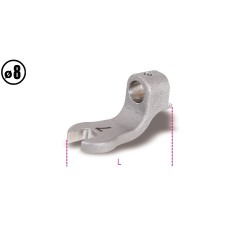 CHIAVI A FORCHETTA PER BARRE DINAMOMETRICHE 604B/5 E 604B/10 MM 7 ART. 641   