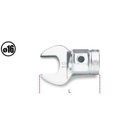CHIAVI A FORCHETTA PER BARRE DINAMOMETRICHE MM 21 ART. 642   