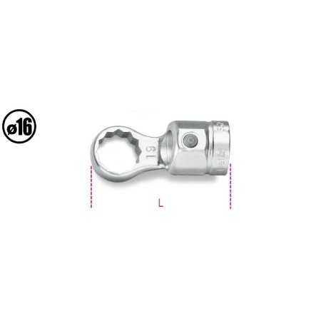 CHIAVI POLIGONALI PER BARRE DINAMOMETRICHE MM 15 ART. 652   