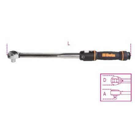 CHIAVI DINAMOMETRICHE A SCATTO CON CRICCHETTO REVERSIBILE  ART. 666N/20   