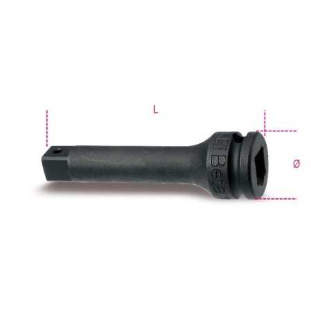 PROLUNGA MACCHINA CON ATTACCHI QUADRI FEMMINA E MASCHIO 3/8" ART. 710/20   