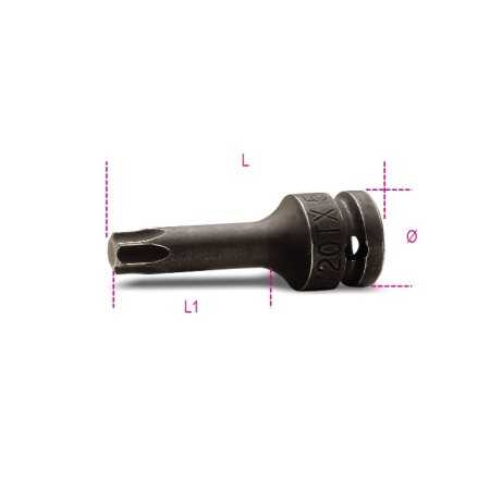 CHIAVI A BUSSOLA MASCHIO MACCHINA PER VITI CON IMPRONTA TORX® T40 ART. 720TX   