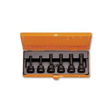 SERIE DI 6 CHIAVI A BUSSOLA MASCHIO MACCHINA PER VITI CON IMPRONTA TORX® ART. 720TX/C6
