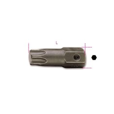 INSERTI MACCHINA MASCHIO PER VITI CON IMPRONTA TORX ® ATTACCO 16 MM ART. 727/ES16TX T55   