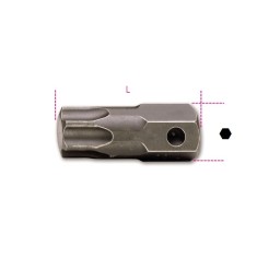 INSERTI MACCHINA MASCHIO PER VITI CON IMPRONTA TORX®  ATTACCO 22 MM ART. 727/ES22TX T80   