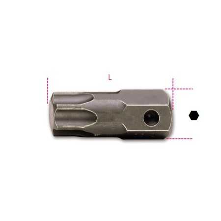 INSERTI MACCHINA MASCHIO PER VITI CON IMPRONTA TORX®  ATTACCO 22 MM ART. 727/ES22TX T80   