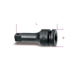 PROLUNGA MACCHINA CON ATTACCHI QUADRI MASCHIO E FEMMINA 3/4" FOSFATATA ART. 728/21   