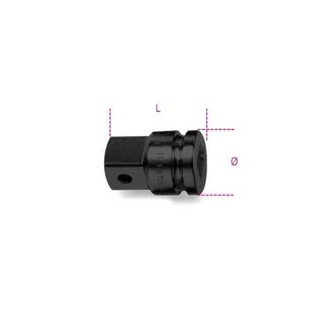 RACCORDO MACCHINA CON ATTACCO QUADRO FEMMINA 1" E MASCHIO 1.1/2" ART. 729/16