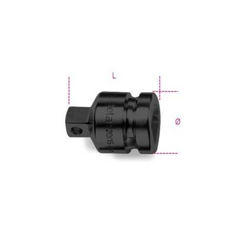RACCORDO MACCHINA CON ATTACCO QUADRO FEMMINA 1.1/2 E MASCHIO 1" ART. 730/15