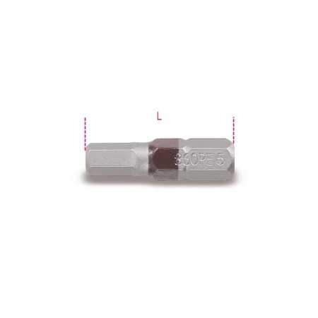 INSERTI COLORATI MASCHIO ESAGONALE PER AVVITATORI MM 3 ART. 860PE   