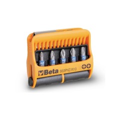 SERIE DI 10 INSERTI CON PORTAINSERTI MAGNETICO IN ASTUCCIO TASCABILE ART. 860PHZ/A10   