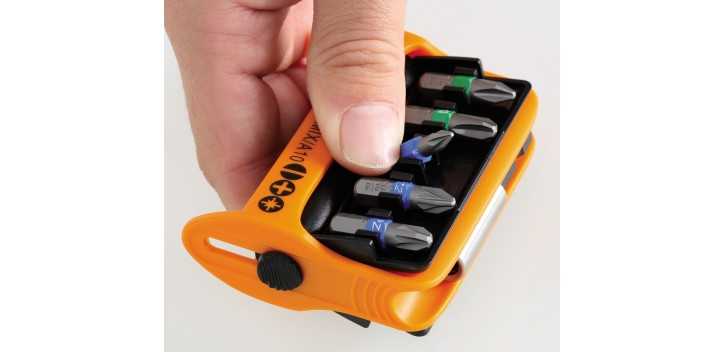 SERIE DI 10 INSERTI CON PORTAINSERTI MAGNETICO IN ASTUCCIO TASCABILE ART. 860TX/A10   