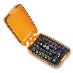 SERIE DI 30 INSERTI CON PORTAINSERTI MAGNETICO A SGANCIO  RAPIDO IN ASTUCCIO TASCABILE ART. 860MIX/A31   