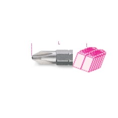 INSERTI PER AVVITATORI PER VITI CON IMPRONTA A CROCE PHILIPS® 1/4 L MM 25 PH 4 ART. 861PH/C   