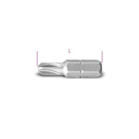 INSERTI PER AVVITATORI PER VITI CON IMPRONTA TORQ-SET® AD INNESTO ESAGONALE 1/4 L mm 25 GR 5 ART. 861TQS   