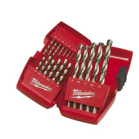 CASSETTA PUNTE METALLO THUNDERWEB HSS-G 1-10MM 19 PZ
