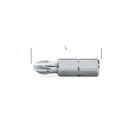INSERTI PER AVVITATORI PER VITI CON IMPRONTA A CROCE PHILIPS®  5/16 PH 1 L MM 32 ART. 866PH   