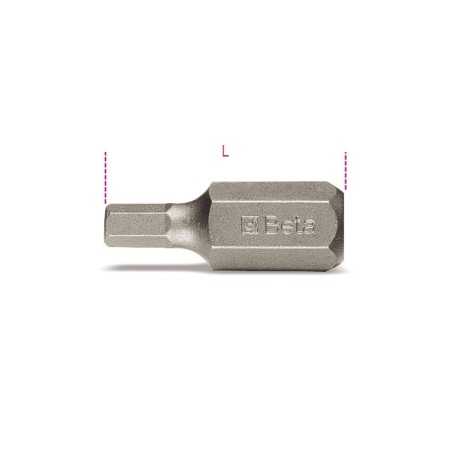 INSERTI MASCHIO ESAGONALE MM 10 L MM 30 ART. 867PE   