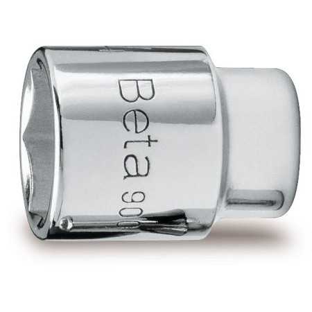 CHIAVI A BUSSOLA A MANO CON ATTACCO QUADRO FEMMINA 1/4" BOCCA ESAGONALE CROMATE MM 4,5 ART. 900   