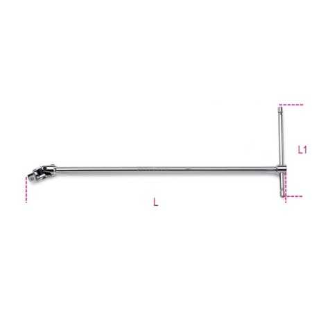 QUADRO MASCHIO 1/4" SNODATO  A T ART. 900/40