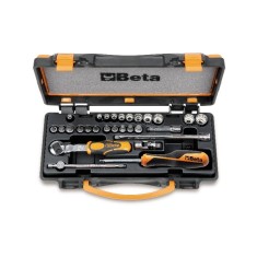 CASSETTA DI 28 BUSSOLA IN POLLICE POLIGONALI  1/4 BETA  900MB/C28   