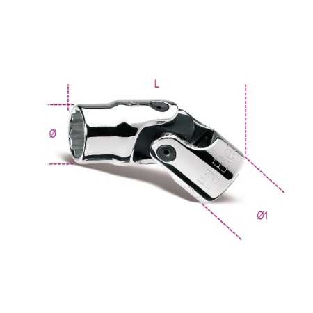 CHIAVI A BUSSOLA A MANO SNODATE BOCCA POLIGONALE  5/8" ART. 910AS/SN   