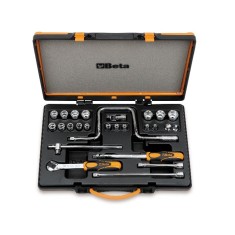 ASSORTIMENTO 26 CHIAVI A BUSSOLA ESAGONALI ART. 910A/C17   