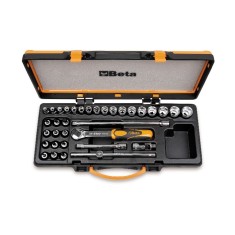 ASSORTIMENTO 34 CHIAVI A BUSSOLA ESAGONALI ART. 910A/C29   