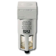 FILTRO PER LIQUIDI CON TAZZA DI PROTEZIONE A SCARICO RAPIDO 3/8"