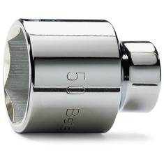 CHIAVI A BUSSOLA A MANO CON ATTACCO QUADRO FEMMINA 3/4" BOCCA ESAGONALE MM 33 CROMATE ART. 928A   