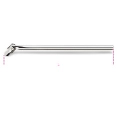 QUADRO MASCHIO 3/4" SNODATO CON IMPUGNATURA IN METALLO CROMATO ART. 928/36A   