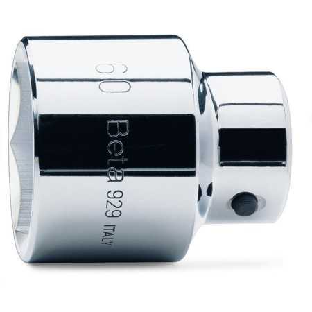 CHIAVI A BUSSOLA A MANO CON ATTACCO QUADRO FEMMINA 1" BOCCA ESAGONALE MM 36 CROMATE ART. 929