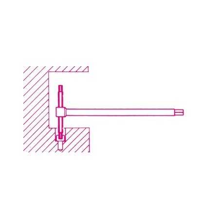 CHIAVI A T CON TRE ESTREMITA' MASCHIO PER VITI CON IMPRONTA TORX® T27 ART. 951TX   