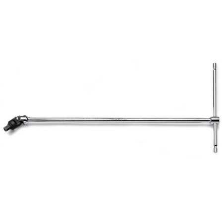 CHIAVI A T CON MASCHIO ESAGONALE SNODATO CROMATE MM 3 ART. 953   