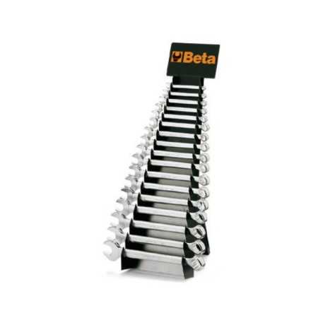 SERIE DI 17 CHIAVI COMBINATE SU SUPPORTO DA BANCO BETA 42/SP17