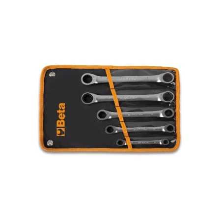 BUSTA VUOTA PER CHIAVI POLIGONALI DOPPIE DRITTE A CRICCHETTO 195/B5 E 195P/B5 ART. 195/BV5   