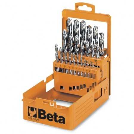 CASSETTA VUOTA PER 25 PUNTE PER FERRO HSS  412/SP25 ART. 412/SPV2   