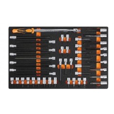 46 CHIAVI TORX, XZN, ESASCANALATE E ACCESSORI IN TERMOFORMATO BETA M121