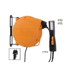 AVVOLGICAVO CON LAMPADA 11 LED 230V. BETA 1846LED/BM