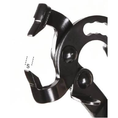 PINZA CON TESTA ORIENTABILE PER PIOLI IN PLASTICA. BETA 1478T