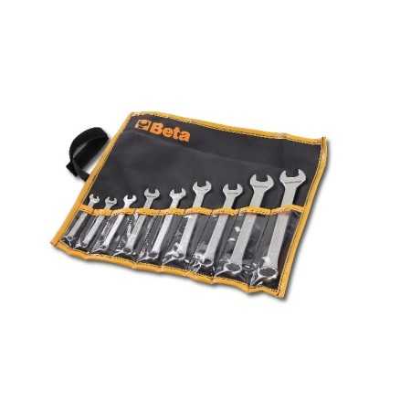 SERIE DI 9 CHIAVI COMBINATE IN BUSTA BETA 42/B9