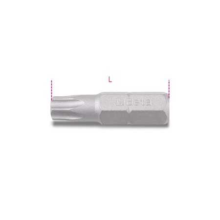 INSERTI PER AVVITATORI PER VITI CON IMPRONTA TAMPER RESISTANT TORX® 5/16 T40 ART. 866RTX   