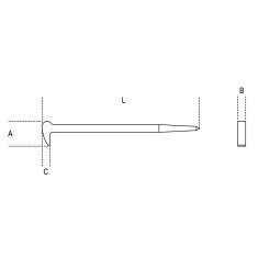 LEVA CON ESTREMITA' A PUNTA E A BECCO ART. 964 2